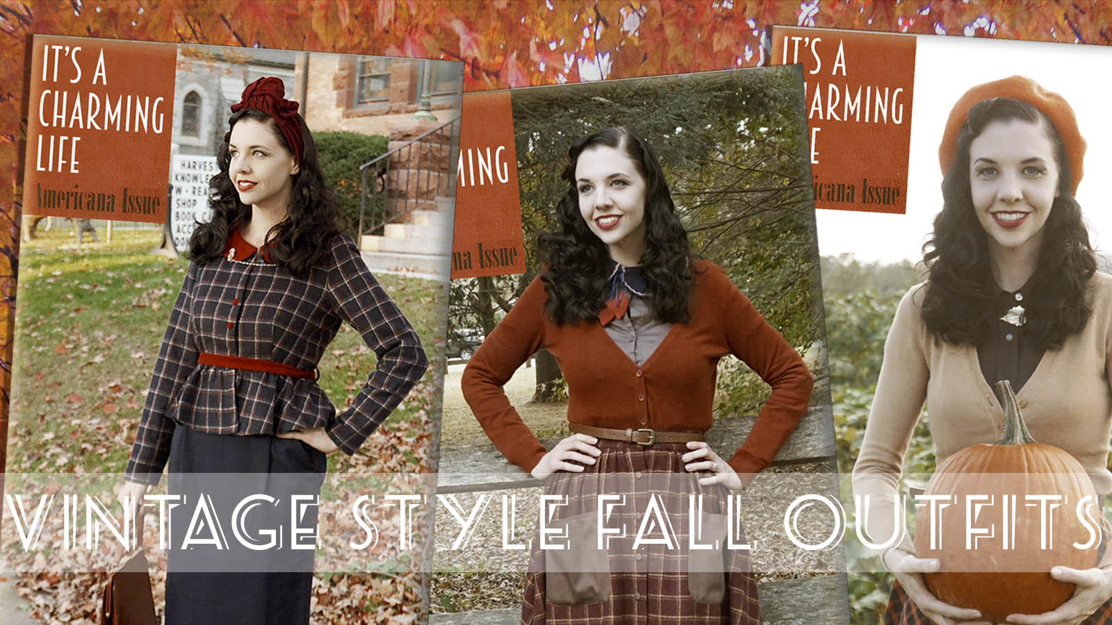 fall vintage outfits