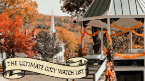 Cozy Watch List - Cottagecore and Dark Academia movies and tv shows