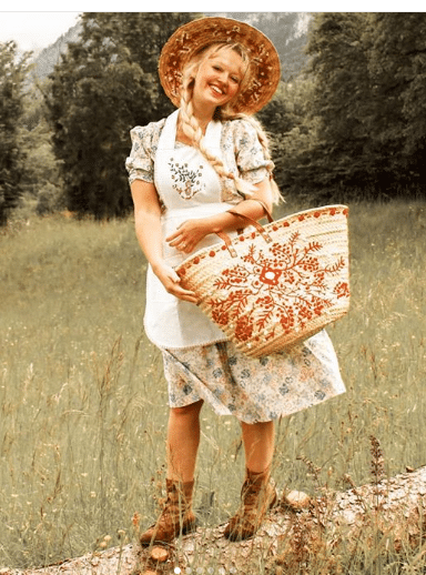 Vintage summer wardrobe, Vintage summer look - Olga Valeska
