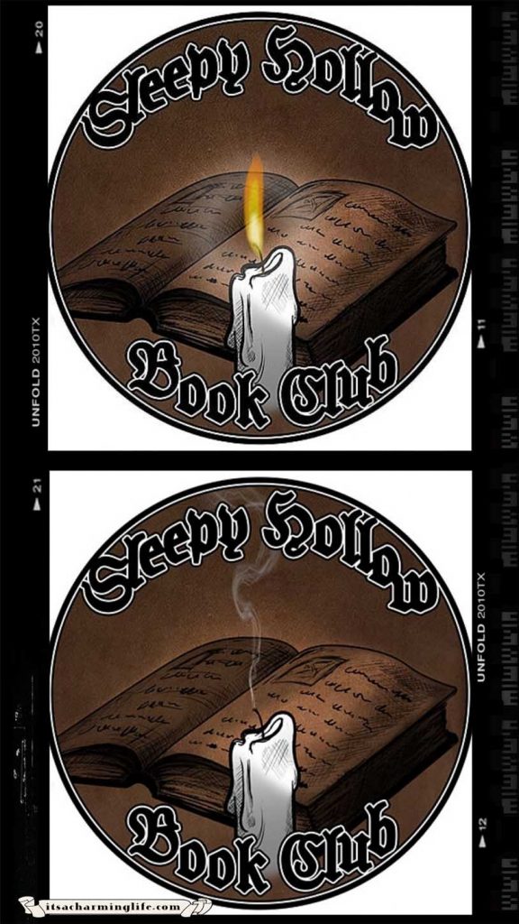 Sleepy Hollow book club logotype