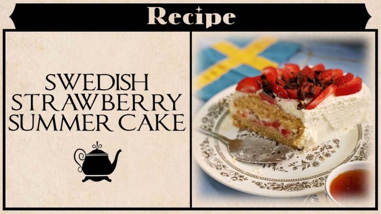 Swedish Strawberry Cake Recipe