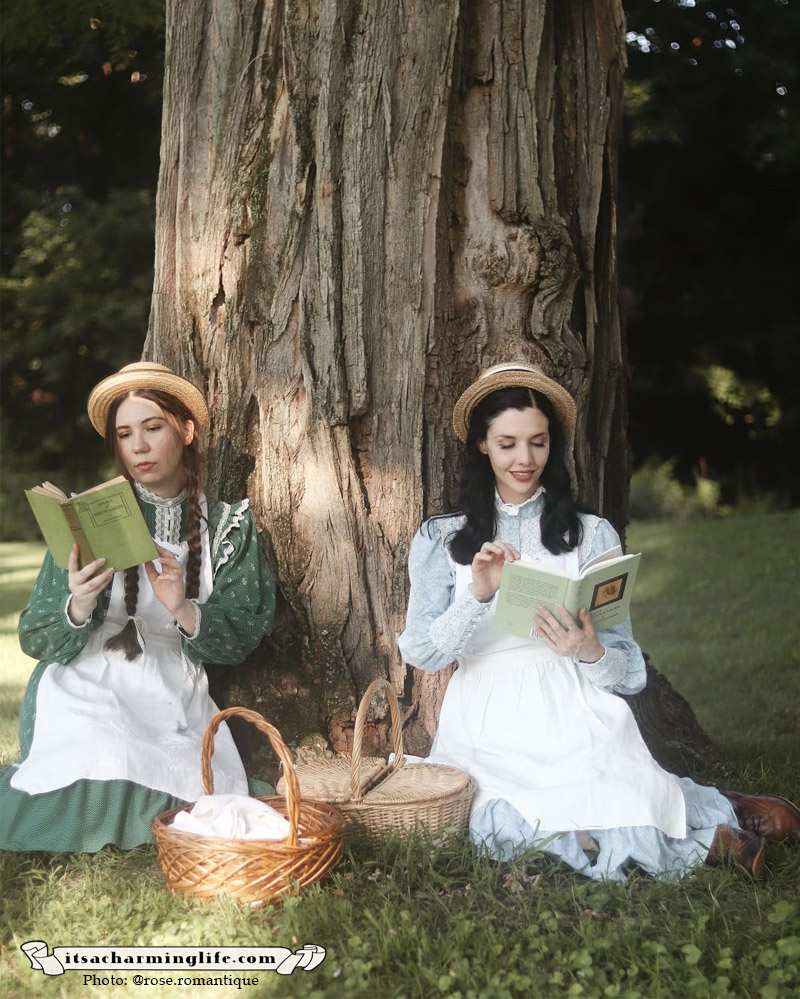 Anne Shirley and Diana Barry - Anne of Green Gables - It's a Charming Life - Photo by: @rose.romantique