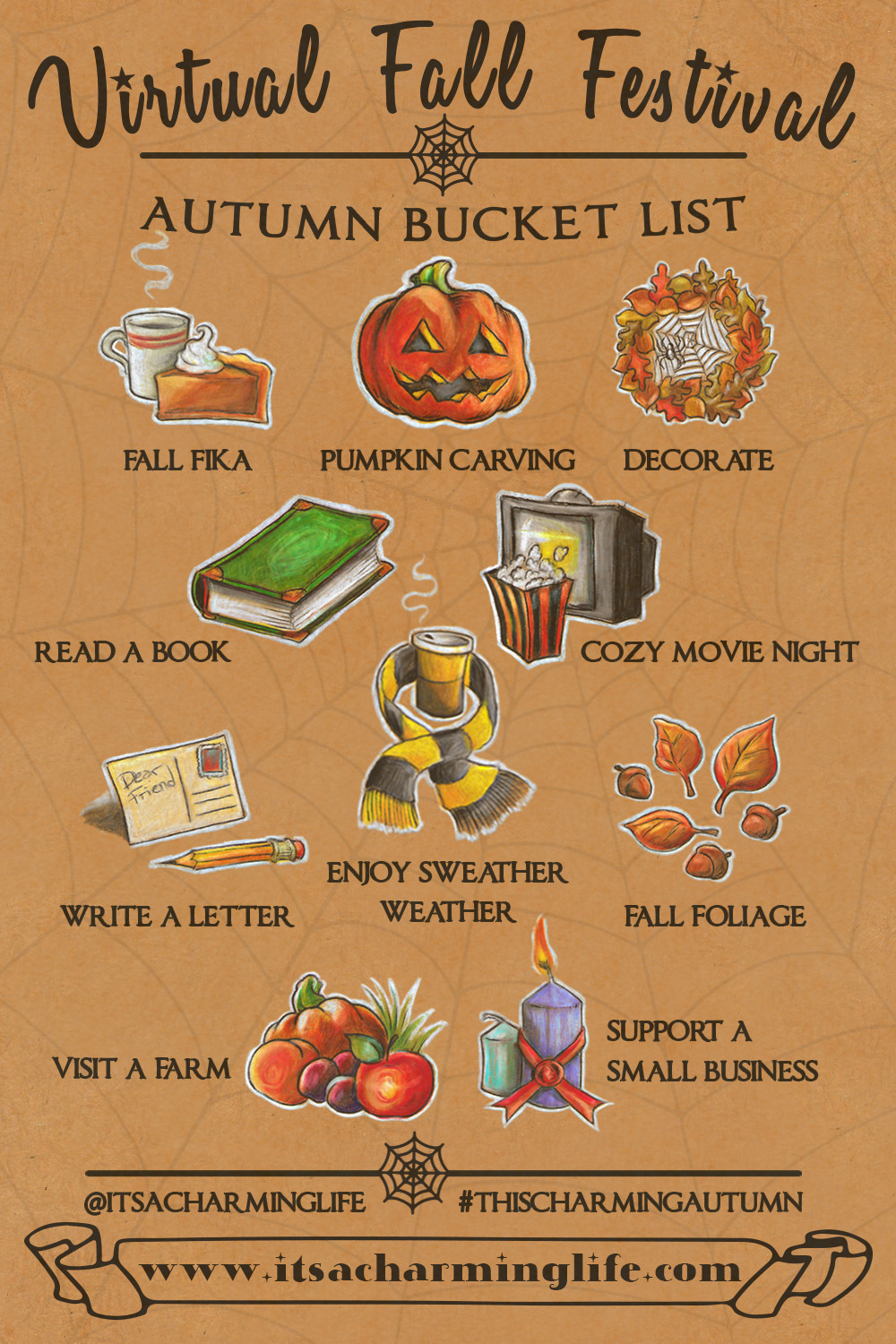 autumn travel checklist