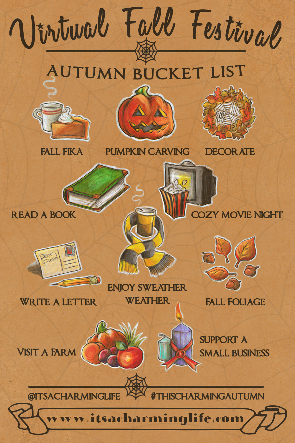 COZY FALL ACTIVITIES 10 Autumn Bucket List Ideas