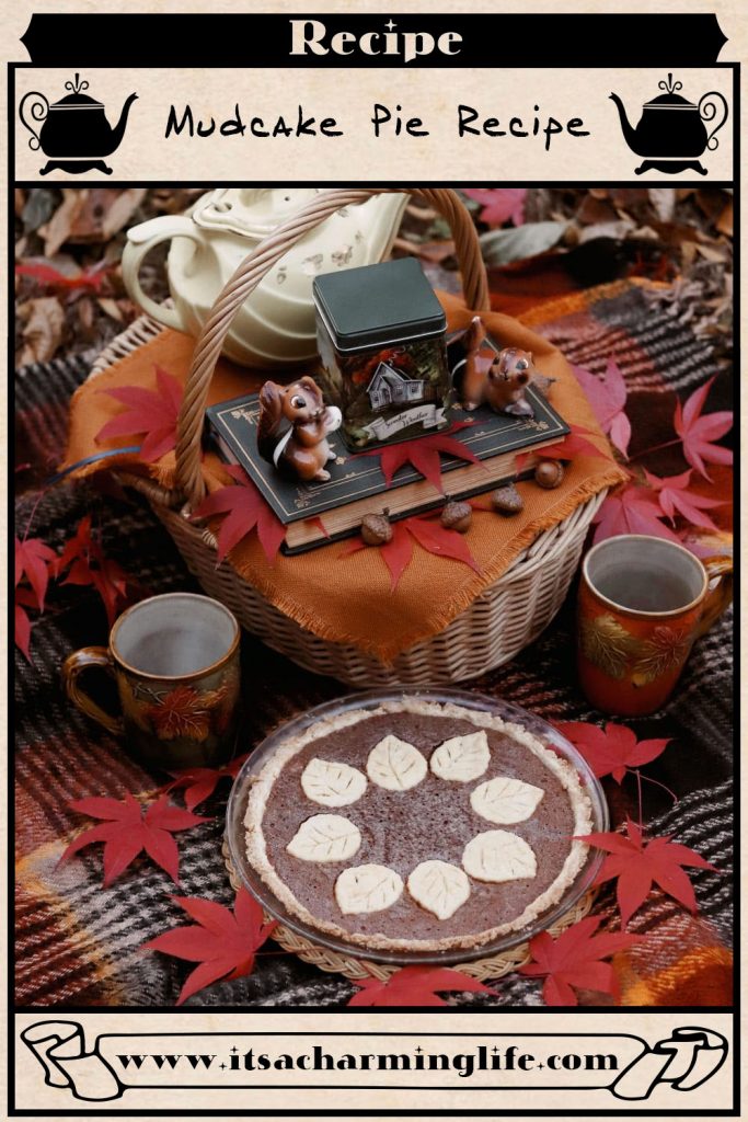 Mudcake Pie Recipe - Cozy Fall - It's a Charming Life