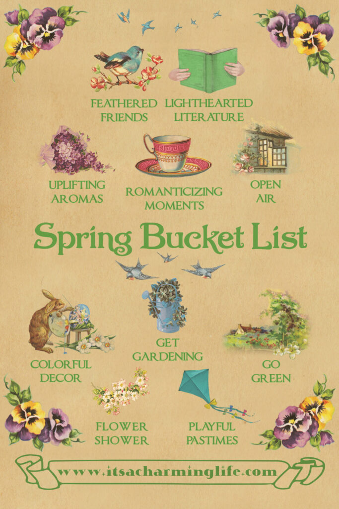 Spring Bucket List - It's a Charming Life