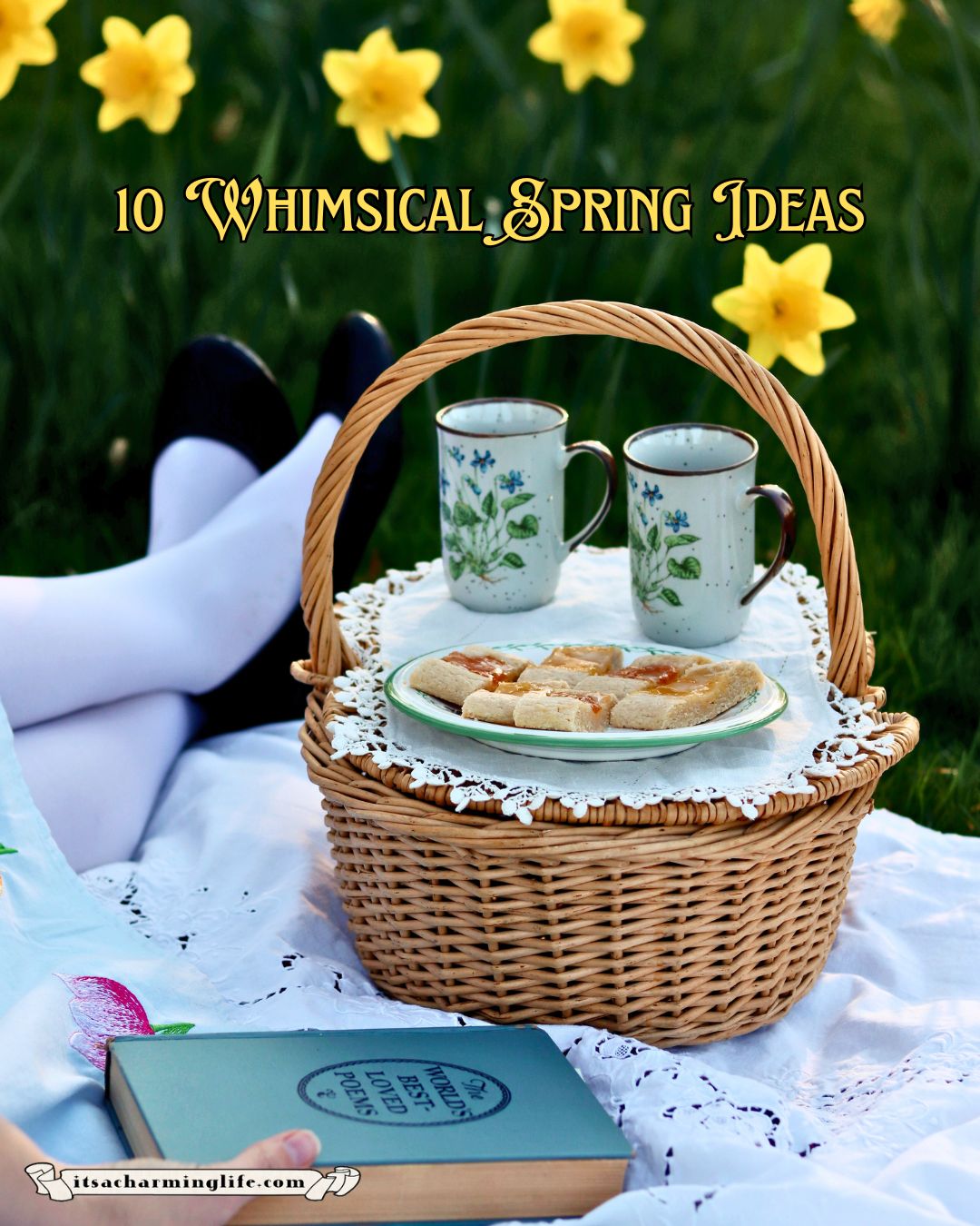 10 SPRING WHIMSY IDEAS 🌷 How To Romanticize Springtime