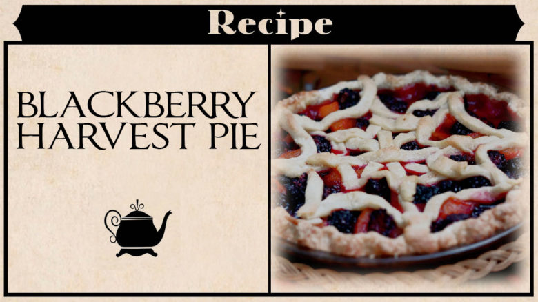 Blackberry Harvest Pie - Cozy Fall - It's a Charming Life