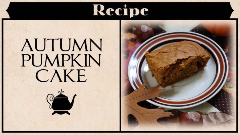 Autumn Pumpkin Cake - SImple and Easy Recipe - Fall Favorite