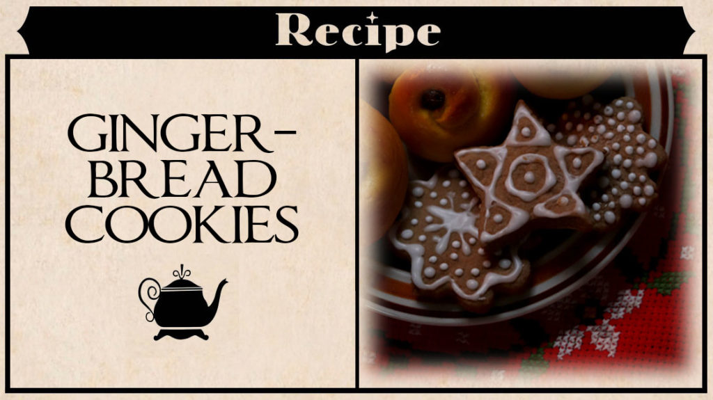 Gingerbread Cookies recipe - Swedish Christmas Cottagecore