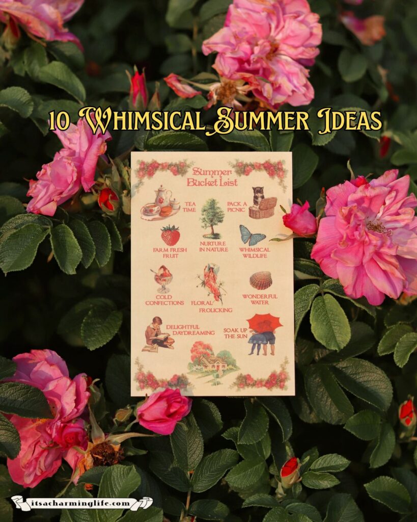 whimsical cottagecore charming summer ideas wish list