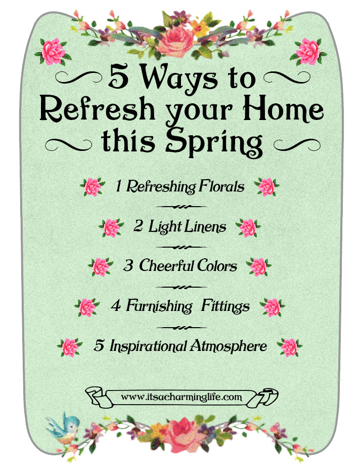 5 Cottagecore Ways to Refresh your home this Spring