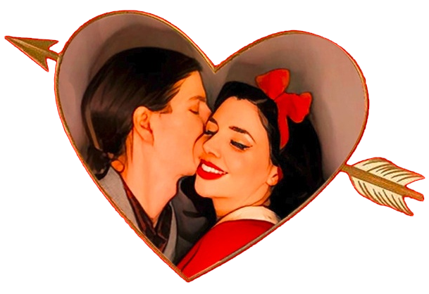 Vimtage Valentines Day - It's a Charming Life - Lindsay & Jonas 