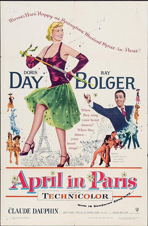 April in Paris 1953 - Movie Poster