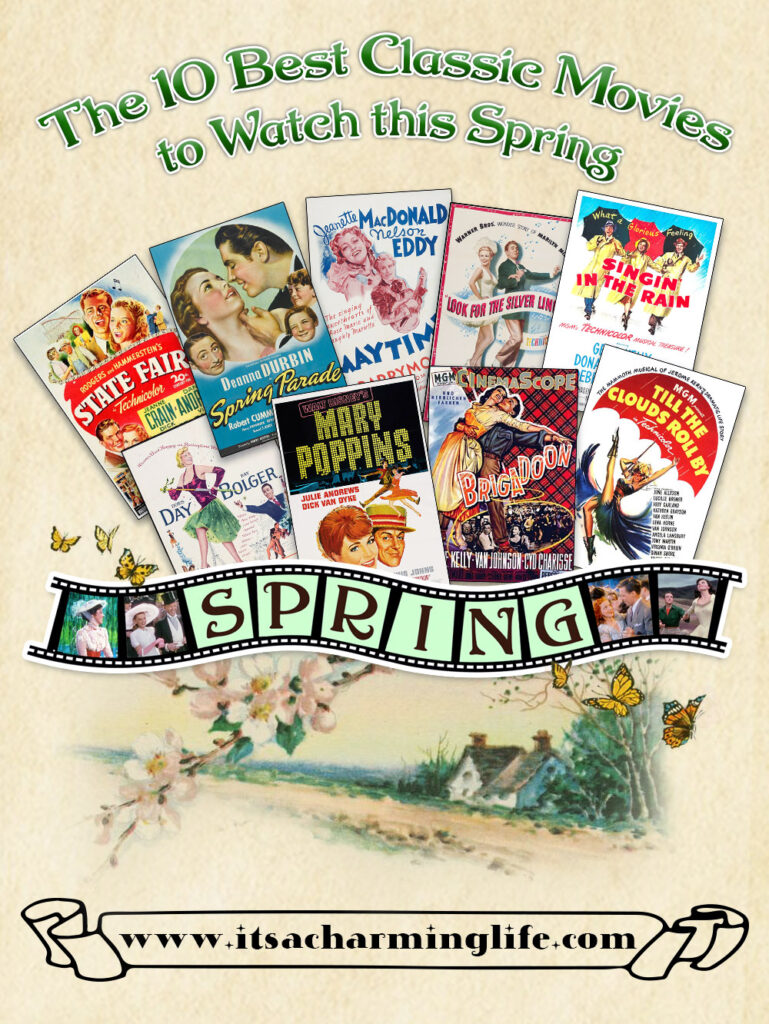 Old Hollywood movies for Spring - Best Classic Movies for Springtime - Pinterest