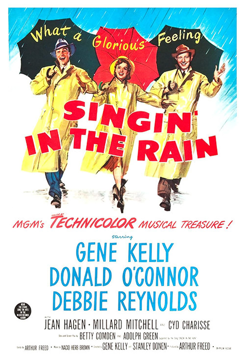 Singin in the Rain 1952 - Movie Poster