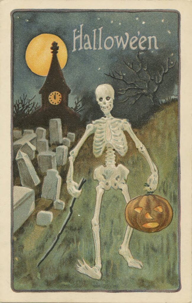 Vintage Halloween Postcard - Happy Halloween