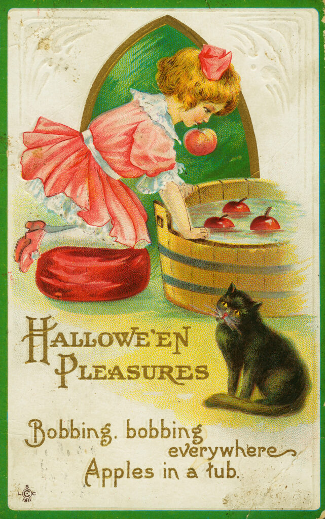 Vintage Halloween Postcard - Happy Halloween