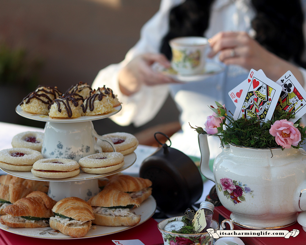 Alice in Wonderland Themed Tea Party recipes