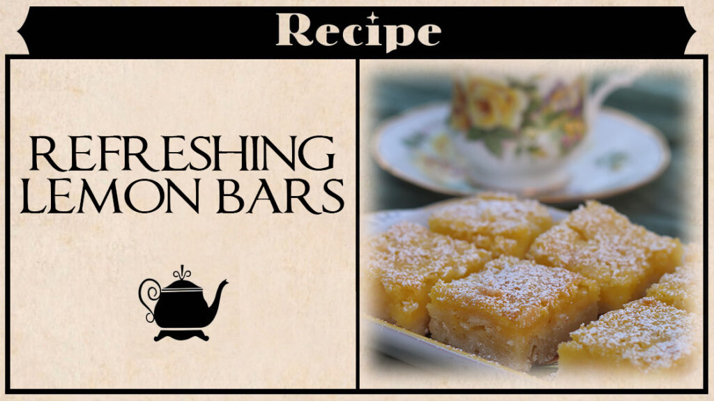 Lemon Bars Recipe - Refreshing Spring Treat
